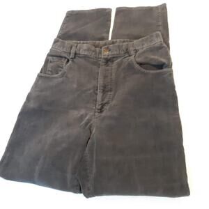 Forenza Women's Dark Gray Corduroy Pants Size 6 Style 26-4870 LNC